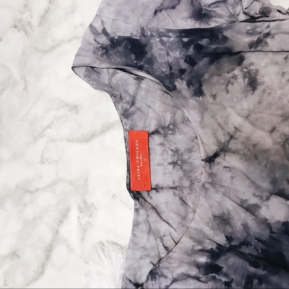 AKIRA Black Tie-dye dress Size M - Picture 2 of 3